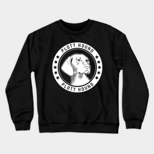 Plott Hound Dog Portrait Crewneck Sweatshirt